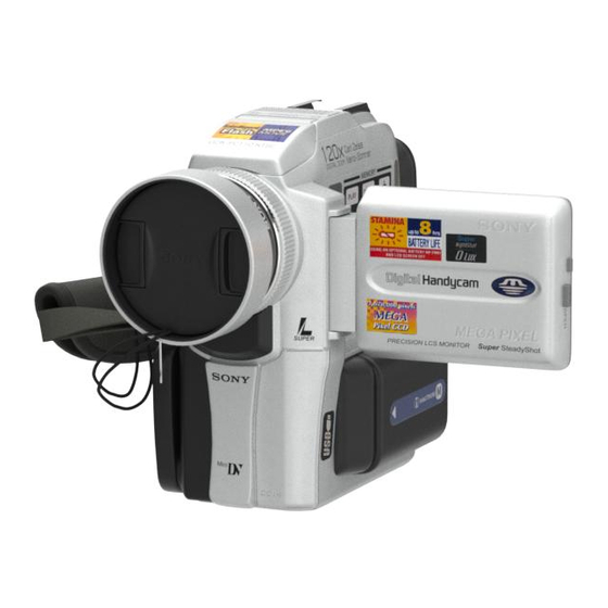 Sony DCR-PC110 Manual De Instrucciones