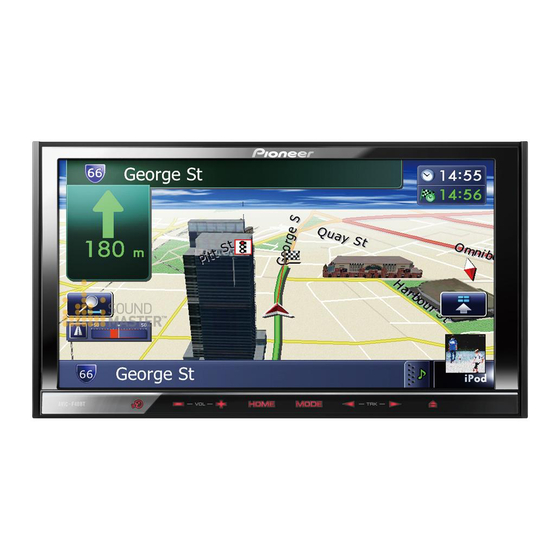 Pioneer AVIC-F40BT Manual Del Operacion