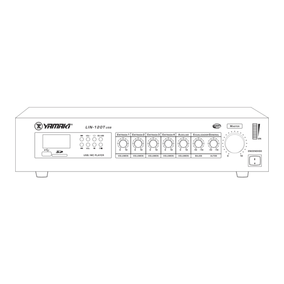 YAMAKI LIN-60T Manual Del Usuario