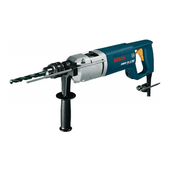 Bosch GBM 16-2 RE PROFESSIONAL Instrucciones De Servicio