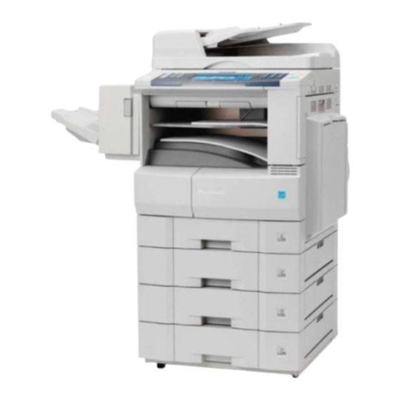Panasonic Workio DP-8060 Instrucciones De Funcionamiento