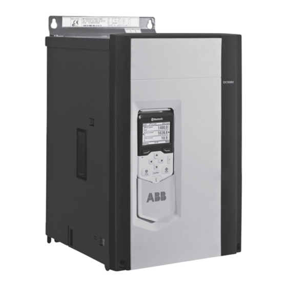 ABB DCS880 Manual Del Usuario