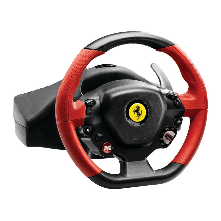 Thrustmaster Ferrari 458 Spider Manual De Instrucciones