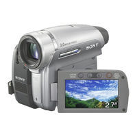 Sony Handycam DCR-HC46E Manual De Instrucciones