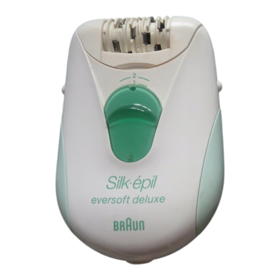 Braun Silk-epil EverSoft 2180 Manual Del Usuario
