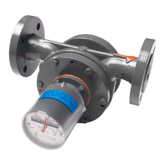 VAF instruments PROFLOW B Serie Instrucciones Para Instalación, Operación Y Mantenimiento
