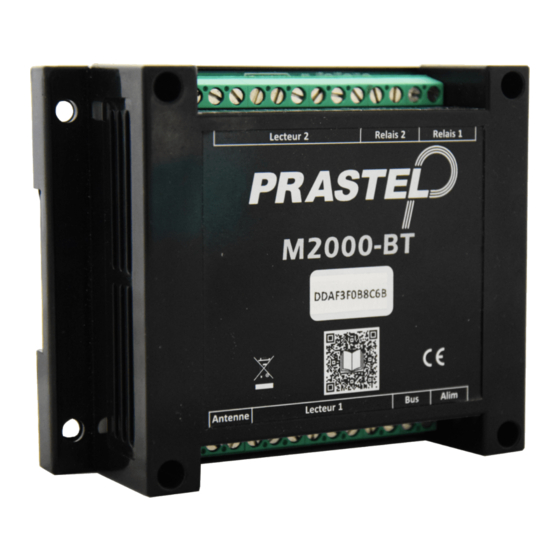 PRASTEL M2000-BT Instrucciones Para La Instalación