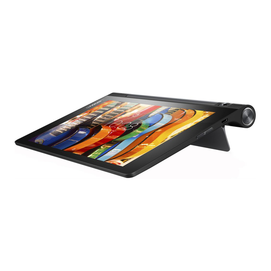 Lenovo YOGA Tab 3 8” Manual Del Usuario