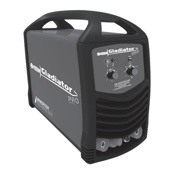 Gladiator PRO IPE 812/170/220 Manual De Instrucciones