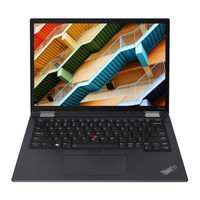 Lenovo ThinkPad X13 Yoga Gen 2 Guia Del Usuario