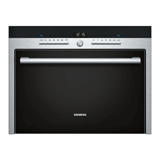 Siemens HF35M562 Instrucciones De Uso