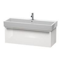 Duravit Fogo Serie Instrucciones De Montaje