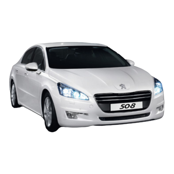 PEUGEOT 508 Manuales