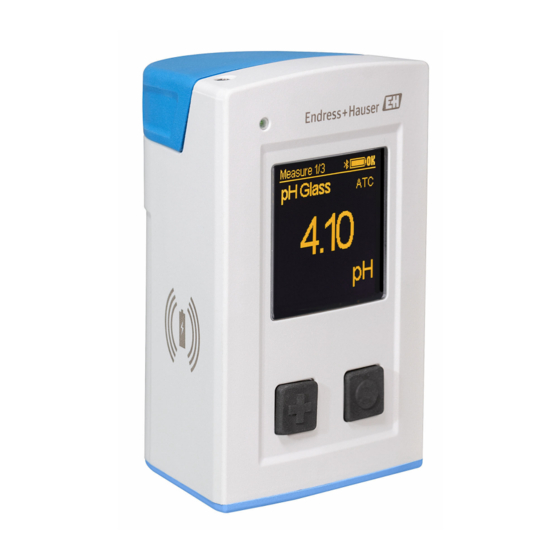 Endress+Hauser Liquiline Mobile CML18 Manual De Instrucciones
