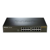 D-Link DES-1016D Serie Guía De Instalación Rápida