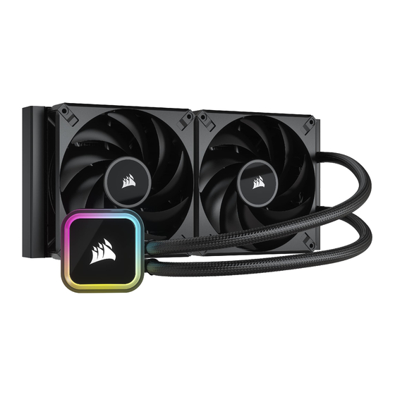 Corsair iCUE H115i ELITE CAPELLIX Manual Del Usuario