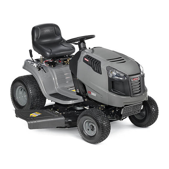 Craftsman 247.289020 Manual Del Operador
