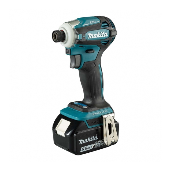 Makita DTD172 Manuales