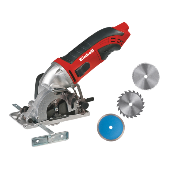 EINHELL TC-CS 860 Kit Manual De Instrucciones Original