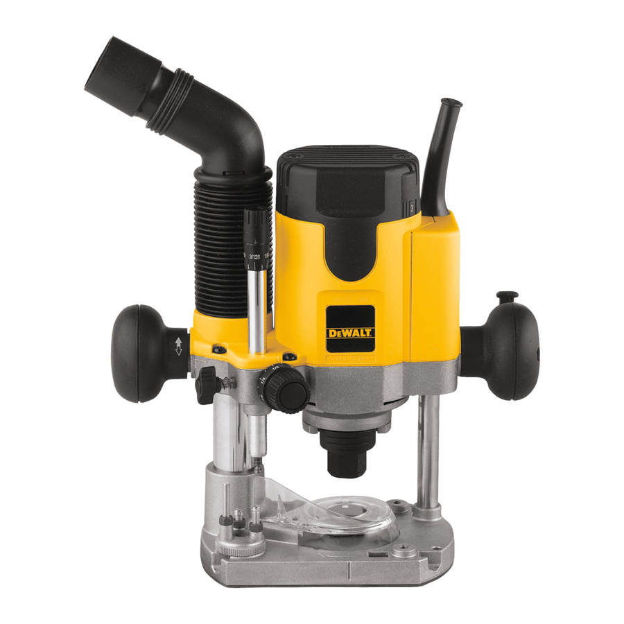 DeWalt DW621 Traducido De Las Instrucciones Originales