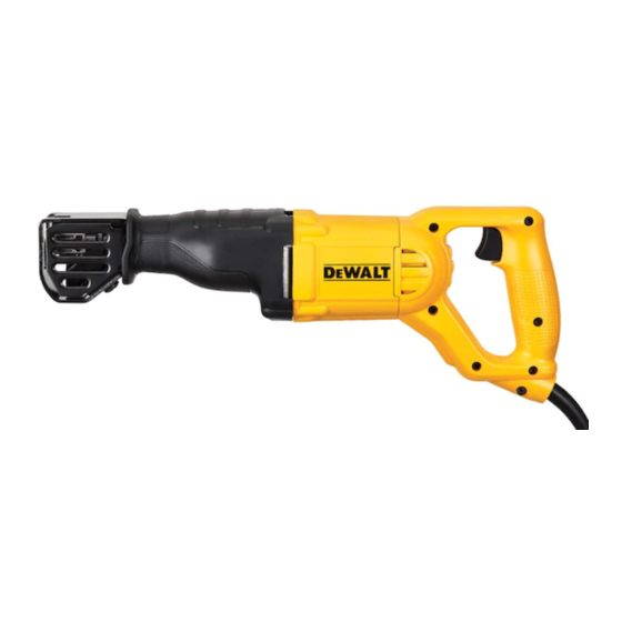 DeWalt DW303M Manual De Instrucciones
