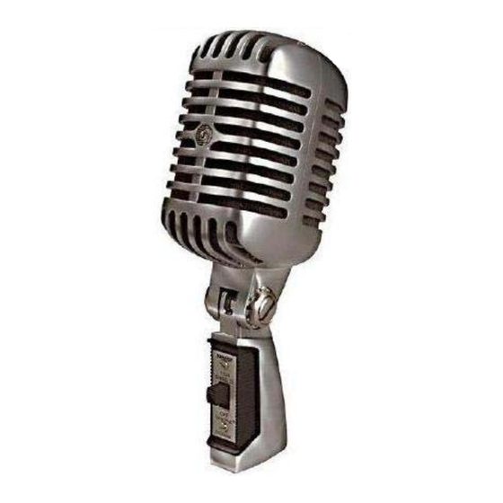Shure 55SH II Serie Guia De Inicio Rapido