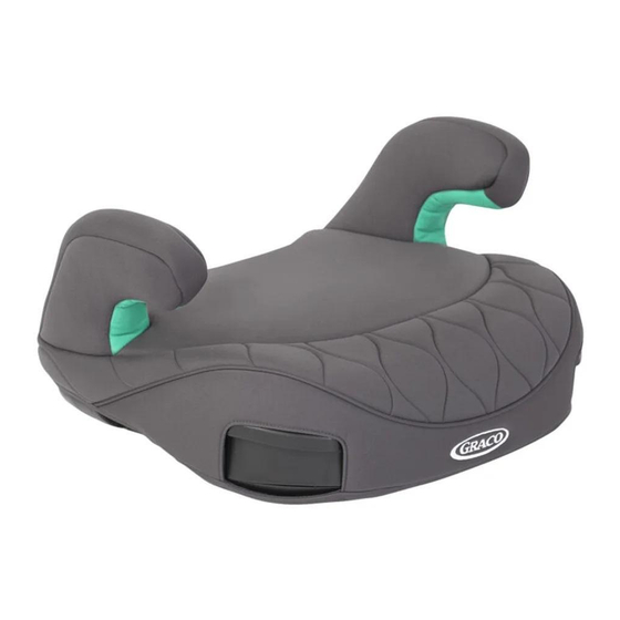 Graco Booster Max R129 Manual Del Propietário