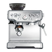Sage Barista Express BES875 Manual Del Usuario