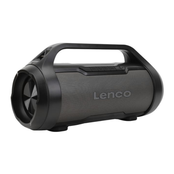 Lenco SPR-070 Manual Del Usuario
