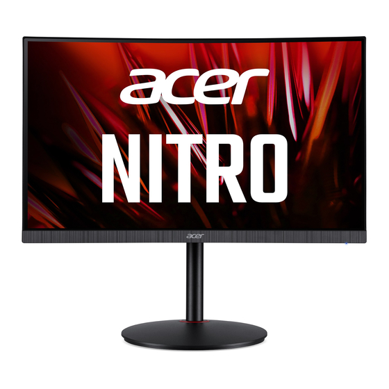 Acer NITRO XZ Serie Manuales