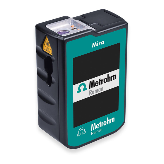 Metrohm Mira P Manual Del Producto
