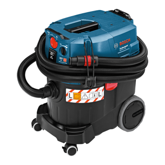 Bosch GAS 35 L AFC Professional Manual Original