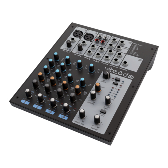 LD Systems VIBZ 6 Manual De Usuario