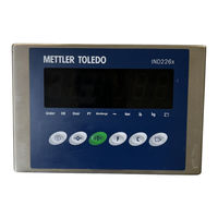 Mettler Toledo MultiRange IND226x Instrucciones Para El Instalador