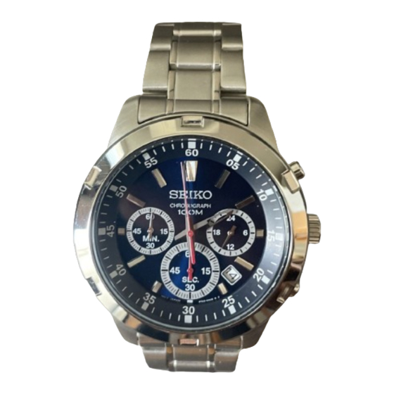 Seiko 4T53 Guia De Inicio Rapido