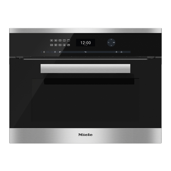Miele H6401B Instrucciones De Manejo Y Montaje