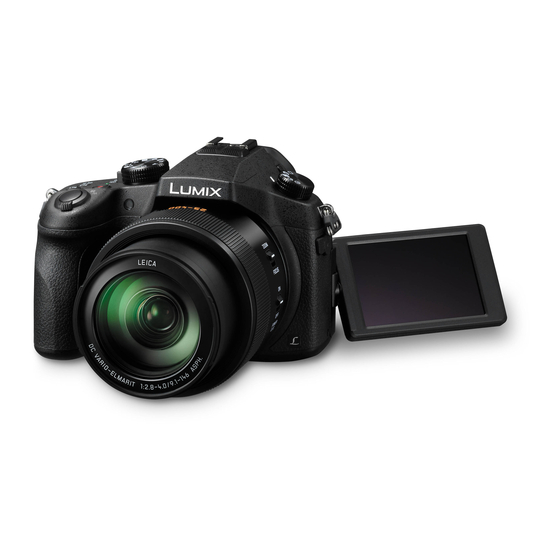 Panasonic Lumix DMC-FZ1000 Instrucciones De Funcionamiento Para Características Avanzadas