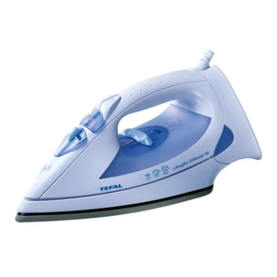 TEFAL ULTRAGLISS DIFFUSION FV4190 Manuales