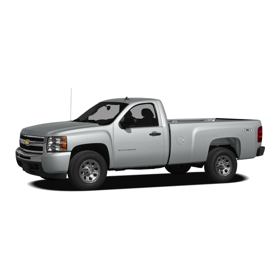 Chevrolet Silverado 2010 Manuales