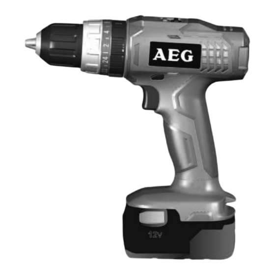 AEG BSB 14G Li-142CF Manual Original