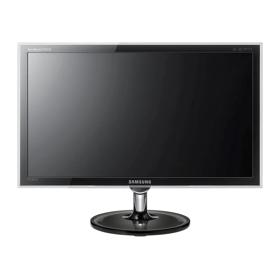 Samsung SyncMaster PX2370 Manual Del Usuario