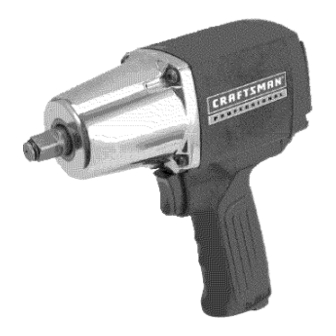 Sears CRAFTSMAN PROFESSIONAL 875.198641 Manuales