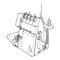 Máquinas de Coser JUKI MO-735 Manual De Instrucciones