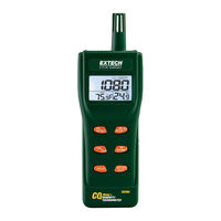 Extech Instruments CO250 Manual Del Usuario