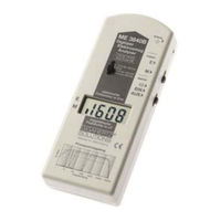 Gigahertz Solutions ME 3840B Manual De Instrucciones