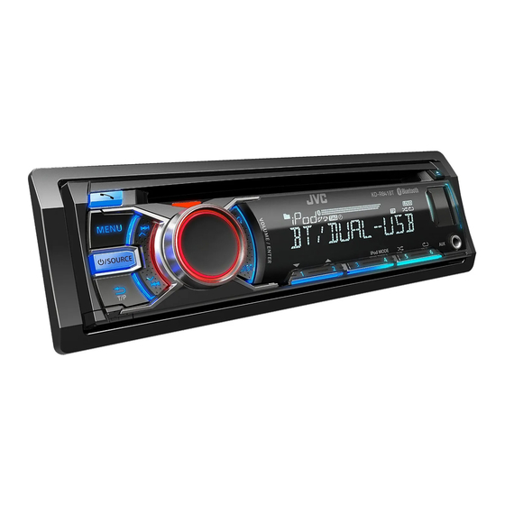 JVC KD-R841BT Manual De Instrucciones