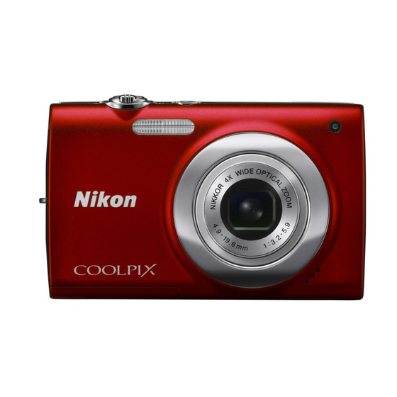 Nikon Coolpix S2500 Manual Del Usuario