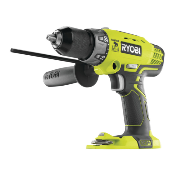 Ryobi R18PD Traducción De Las Instrucciones Originales