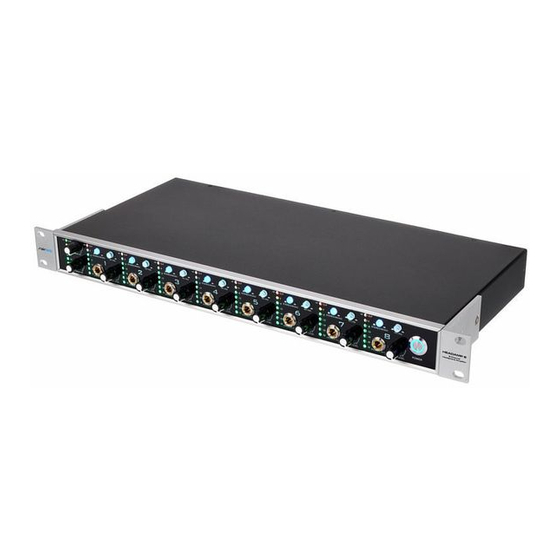 thomann swissonic Headamp 4 Manual De Instrucciones