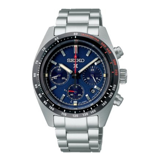 Seiko V192 Instrucciones